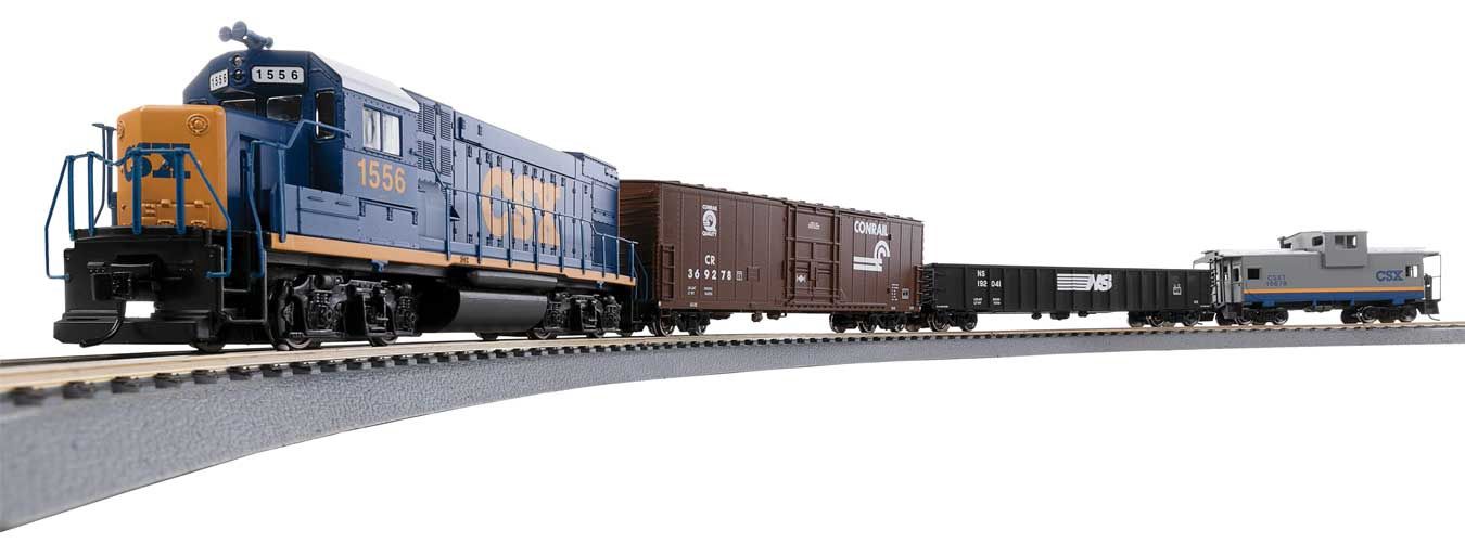 931-1212, WalthersTrainline - Flyer Express Fast-Freight Train Set - HO scale