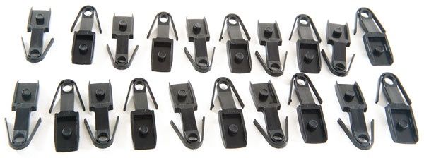 920-6020, WalthersProto - Long Shank Extended Drawbar 20-Pack - HO scale