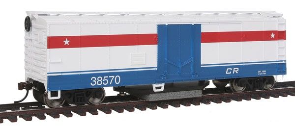 931-1484, WalthersTrainline - 40&#39; Plug-Door Track Cleaning Boxcar - Ready to Run - HO scale