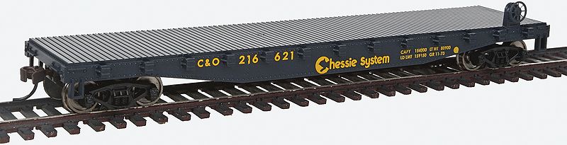 931-1461, WalthersTrainline - Flatcar - Ready to Run - HO scale