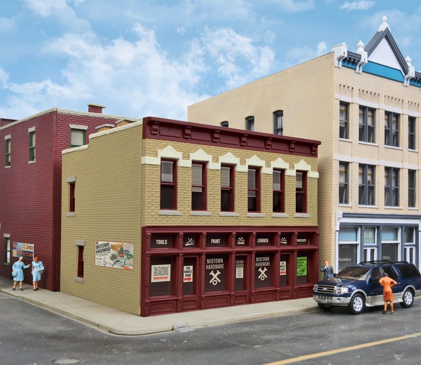 931-812, WalthersTrainline - Midtown Hardware - HO scale