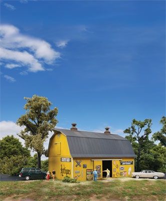 933-3339, Walthers Cornerstone - Antiques Barn - HO scale