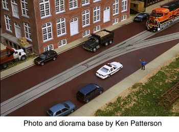 933-3140, Walthers Cornerstone - Street Track Insert Set - Kit - Cornerstone Street System - HO scale