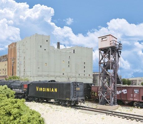 933-3816, Walthers Cornerstone - Cinder Conveyor &amp; Ash Pit - N scale