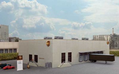 933-3863, Walthers Cornerstone - UPS(R) Hub with Customer Center - N scale