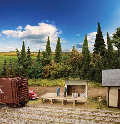 933-4062, Walthers Cornerstone - Milk Platform - HO scale