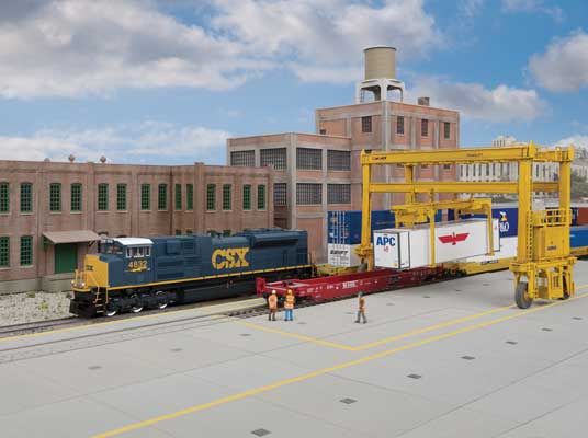 933-4120, Walthers Cornerstone - Intermodal Yard Pavement - HO scale