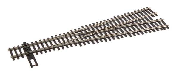 948-83034, Walthers Track - Code 83 Nickel Silver DCC-Friendly #4 Wye Turnout - HO scale