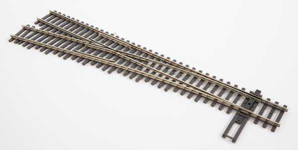 948-10015, Walthers Track - Code 100 Nickel Silver DCC-Friendly #5 Turnout - HO scale