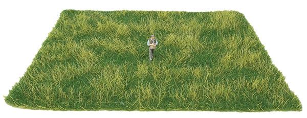 949-1131, Walthers SceneMaster - Tear &amp; Plant Meadow Mat - 8-5/8 x 7-7/8" 22 x 20cm - A scale