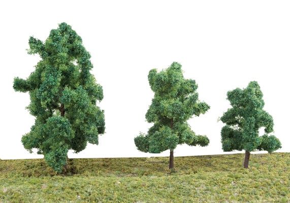 949-1184, Walthers SceneMaster - Summer Trees pkg(10) - A scale