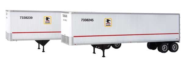 949-2517, Walthers SceneMaster - 40' Trailmobile Trailer 2-Pack - Assembled - HO scale