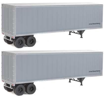 949-2509, Walthers SceneMaster - 40' Trailmobile Trailer 2-Pack - Assembled - HO scale
