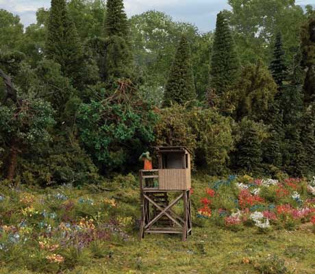 949-4111, Walthers SceneMaster - Elevated Deer Stand - HO scale