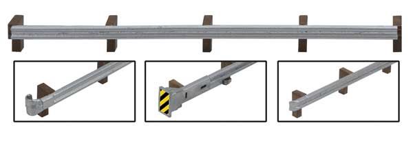 949-4176, Walthers SceneMaster - Roadway Guardrails - HO scale