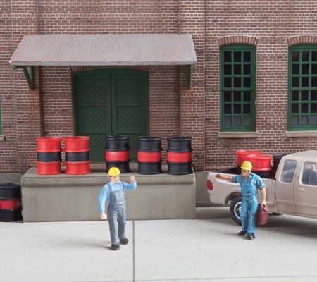 949-4152, Walthers SceneMaster - Oil Drums pkg(24) - HO scale