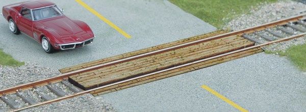 949-4158, Walthers SceneMaster - Wood Grade Crossing - HO scale