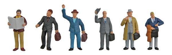 949-6024, Walthers SceneMaster - Business Travelers - HO scale