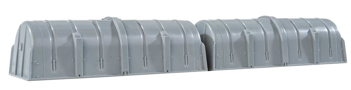 949-3195, Walthers SceneMaster - Glass-Fiber Style Cushion Coil Car Hood - HO scale