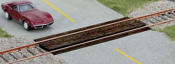 949-4159, Walthers SceneMaster - Wood Grade Crossing - HO scale