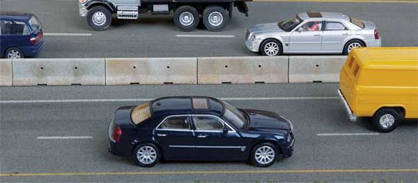 949-4175, Walthers SceneMaster - Jersey Barriers - HO scale