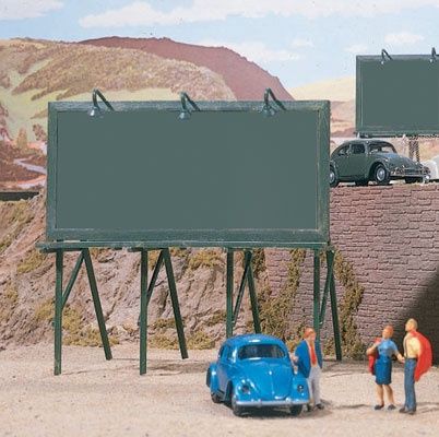 949-4250, Walthers SceneMaster - Plain Billboards - HO scale