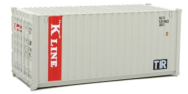 949-8065, Walthers SceneMaster - 20' Corrugated Container - Assembled - HO scale