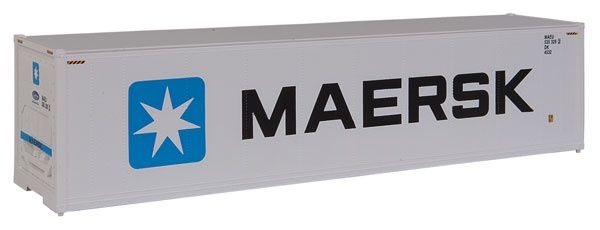 949-8353, Walthers SceneMaster - 40' Hi Cube Smooth Side Reefer Container - Assembled - HO scale