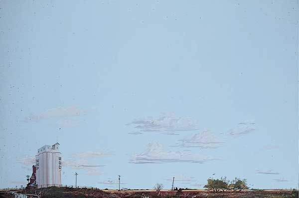 949-709, Walthers SceneMaster - Background Scene 24 x 36" 60 x 90cm - Instant Horizons(TM) - HO scale