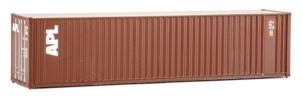 949-8213, Walthers SceneMaster - 40' Hi-Cube Corrugated Container w/Flat Roof - Assembled - HO scale