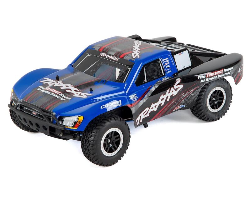44056-3, Traxxas Nitro Slash 3.3 1/10 2WD RTR SC Truck w/TQ 2.4GHz Radio, TSM, Battery &amp; DC Charger