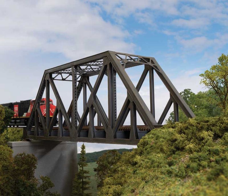 933-4511, Walthers - 97&#39; Subdivided Warren Truss Bridge - Single-Track Kit - HO Scale