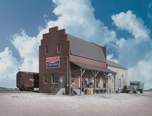 933-3090, Walthers Cornerstone - Columbia Feed Mill Kit