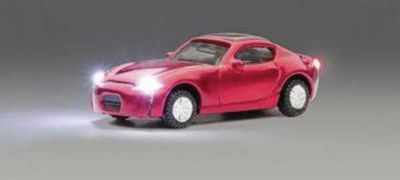 KAT24681A, Kato USA - Sports Car with Just Plug(TM) Lighting - Assembled - N scale
