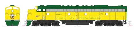 KAT106104LS, Kato USA - CNW &quot;400&quot; EMD E8A and 5-Car Train-Only Set - LokSound and DCC - N scale