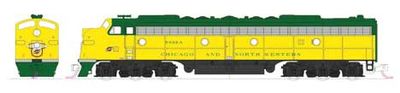 KAT106104LS, Kato USA - CNW &quot;400&quot; EMD E8A and 5-Car Train-Only Set - LokSound and DCC - N scale