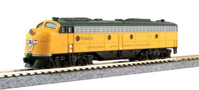 KAT106104DCC, Kato USA - CNW &quot;400&quot; EMD E8A and 5-Car Train-Only Set - DCC - N scale