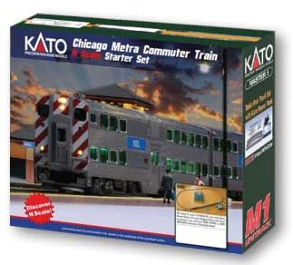 KAT1060037, Kato USA - Commuter Train Set - N scale