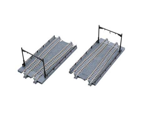 KAT40025, Kato USA - UNITRAM Str Track Plate 2 - N scale