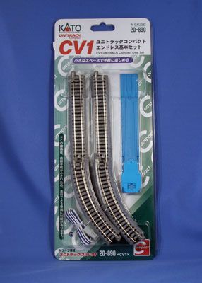 KAT20890, Kato USA - CV-1 Compact Oval Set - Unitrack - N scale