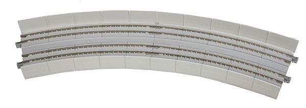 KAT20545, Kato USA - Unitrack CT Double-Track Superelevated Curve Easment - N scale