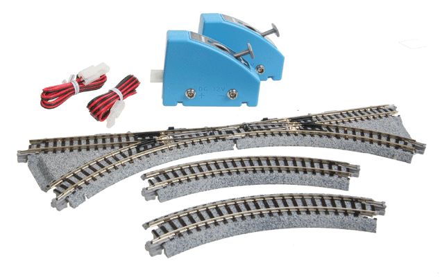 KAT20891, Kato USA - CV2 Compact Multi-Purpose Turnout Set - Unitrack - N scale