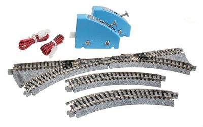 KAT20891, Kato USA - CV2 Compact Multi-Purpose Turnout Set - Unitrack - N scale