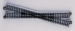 KAT20301, Kato USA - Track Crossings - 15-Degree, 7-5/16&quot; 186mm - N scale