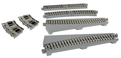 KAT20286, Kato USA - Curved Turntable Extension Track Set - Unitrack - N scale