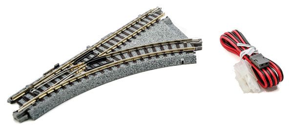 KAT20241, Kato USA - Compact Turnout R150-45 - Unitrack - N scale