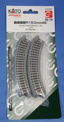 KAT20174, Kato USA - Unitrack Roadbed Track - N scale
