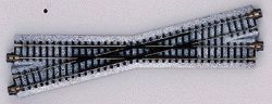 KAT20300, Kato USA - Track Crossings - 15-Degree, 7-5/16&quot; 186mm - N scale