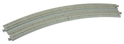 KAT20188, Kato USA - Curved Double Concrete Slab Superelevated Track - Unitrack - N scale