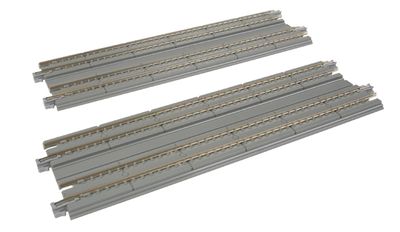 KAT20014, Kato USA - Straight Double Concrete Slab Track - Unitrack - N scale